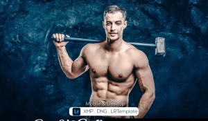 Pro Fitness HDR Professional Lightroom Preset - Desktop - Mobile