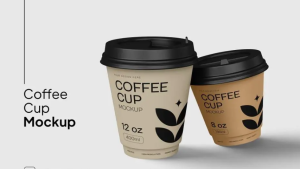 Coffee Cup Mockup – High-Resolution PSD for Realistic Branding Presentation