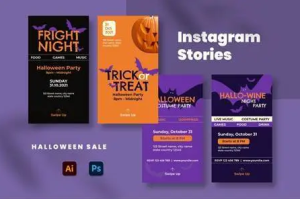 Halloween Sale Instagram Stories 2025