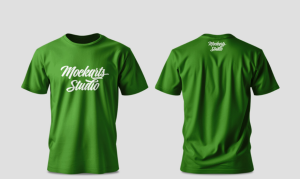 Front And Back Tshirt Mockup