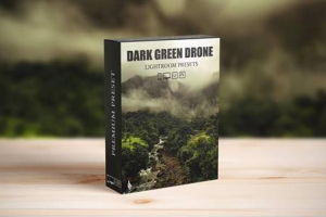 Moody Dark Green Lightroom Presets Pack Mobile - Desktop