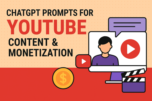 ChatGPT Prompts for YouTube Content Creation and Monetization in 2025