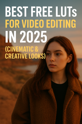 Best Free LUTs for Video Editing in 2025 Cinematic & Creative Looks